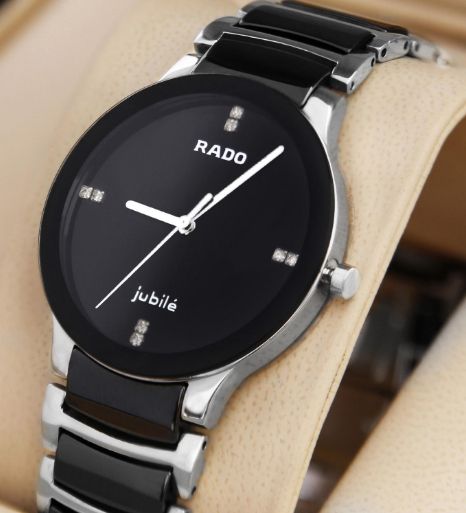 RADO JUBILE SILVER BLACK (FOR MEN)