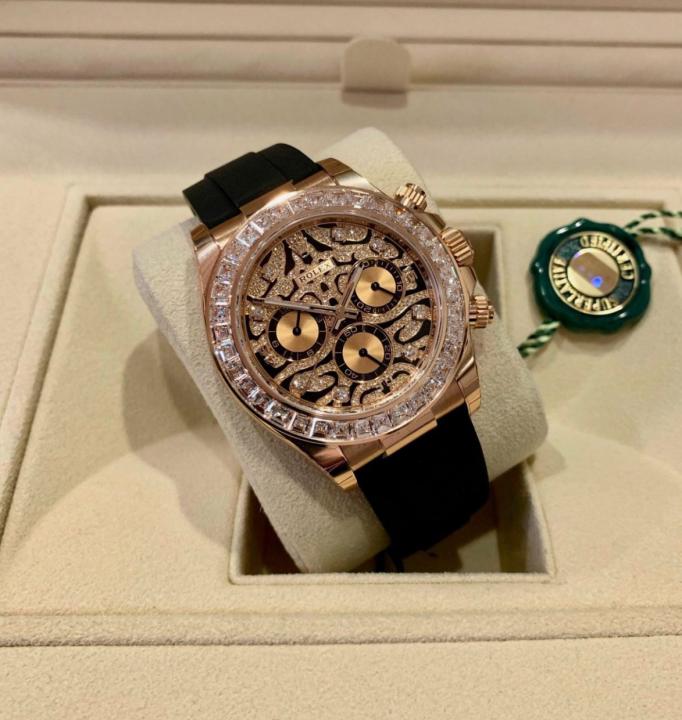 ROLEX MENS DAYTONA TIGER ROSEGOLD