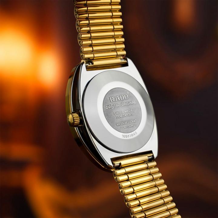 RADO DIASTAR GOLD DAY DATE AUTOMATIC TWO STRAP