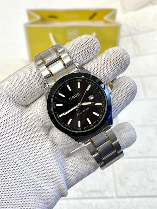 RADO HYPERCHROME – BLACK DIAL TWO-TONE EDITION
