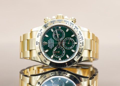 ROLEX DAYTONA GREEN GOLD (AUTOMATIC)