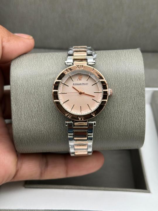 Audemars Piguet Women Rosegold TT Curve Roman Dial