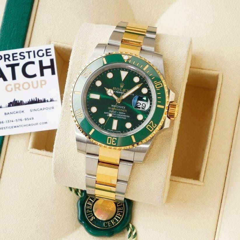ROLEX SUBMARINER DUALTONE GREEN (CELL MODEL)