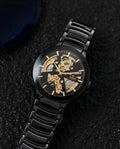 RADO CENTRIX FULL BLACK AUTOMATIC OPEN HEART